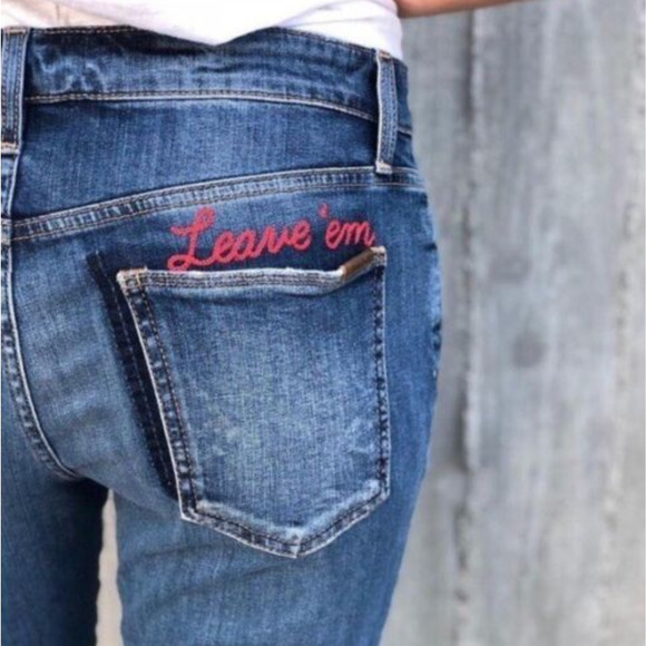 Joes Jean Womens 25 The Smith Mid Rise Straight Ankle Cropped Love Em Leave Em - Picture 2 of 15